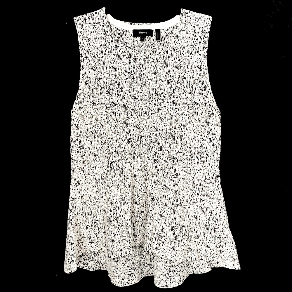 Theory Textured Knit Tank Top
